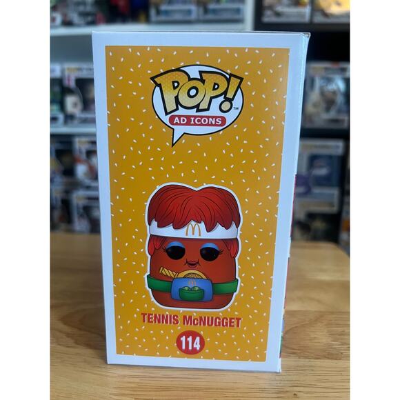 Tennis McNugget Funko Pop #114 McDonald's Ad Icons Advertising Food Chicken Fast - Picture 2 of 6